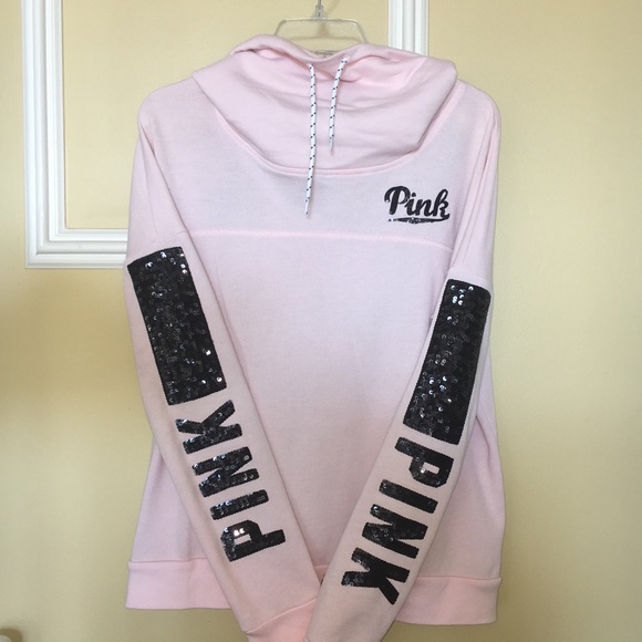 PINK Victoria's Secret Sweaters - Victoria’s Secret sequined cowl neck